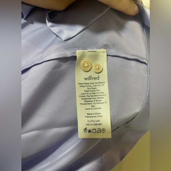 Wilfred Satin Blouse - Picture 8 of 8